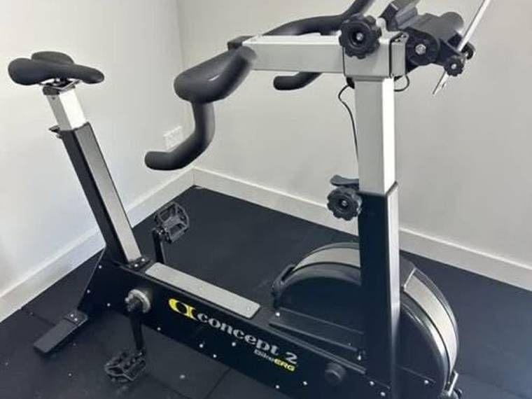 Used Concept 2 BikeErg — Black