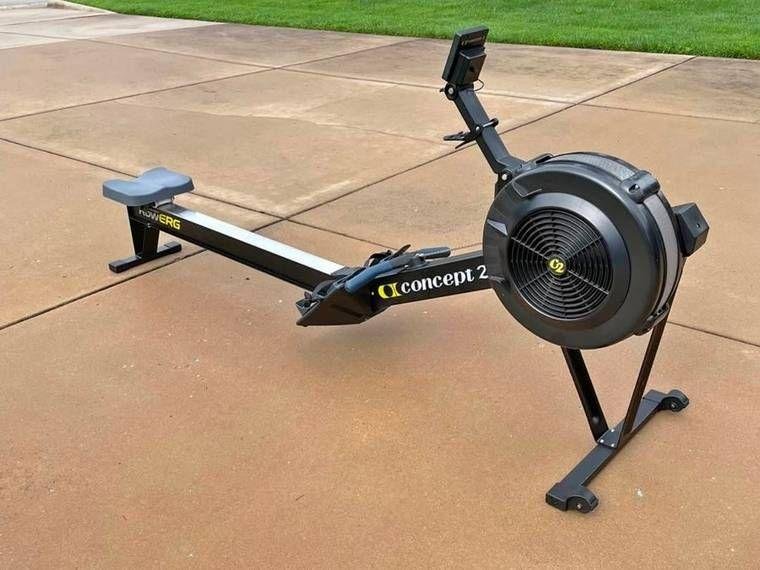Used Concept 2 RowErg — Black